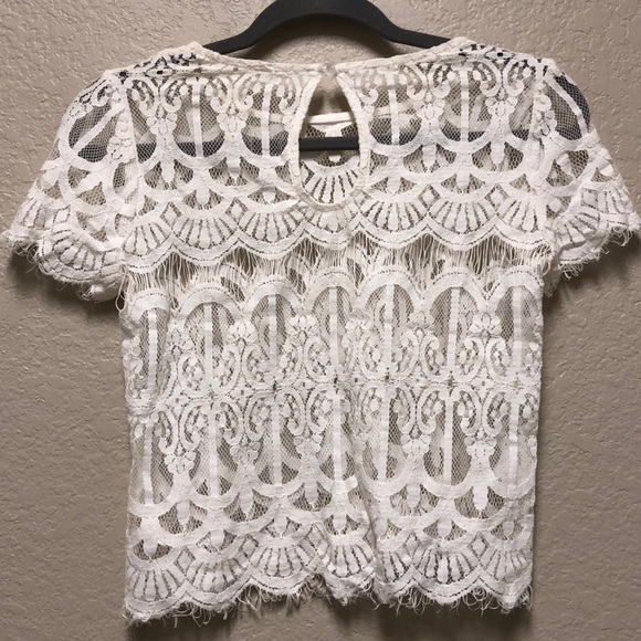 Lace crop top - Picture 3 of 3